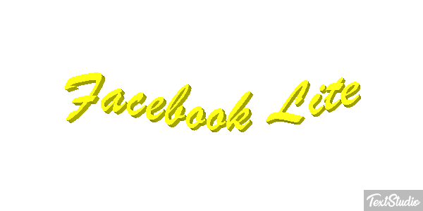 Facebook Lite Metin efekti