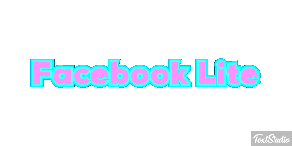 Facebook Lite Metin efekti