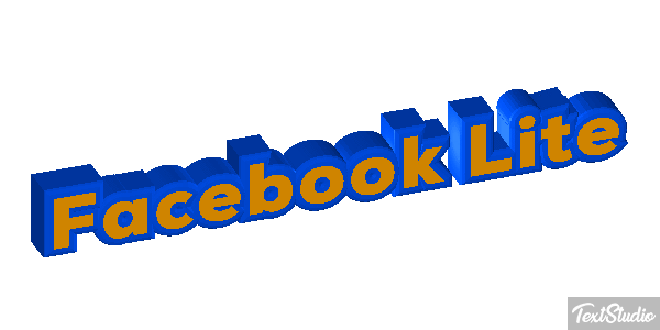 Facebook Lite Metin efekti