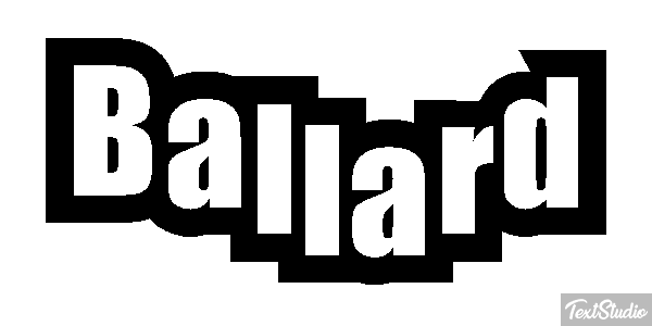 Ballard Текстовый эффект