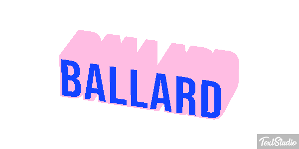 Ballard Текстовый эффект