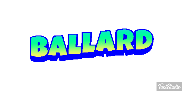 Ballard Текстовый эффект