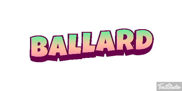 Ballard Текстовый эффект