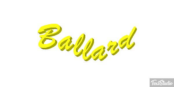 Ballard Текстовый эффект