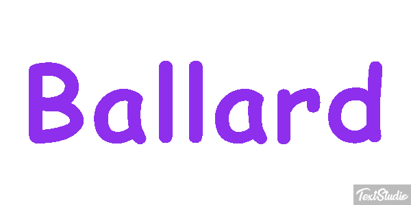 Ballard Текстовый эффект