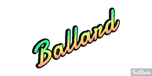 Ballard Текстовый эффект