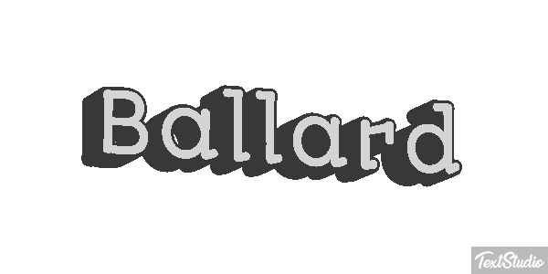 Ballard Текстовый эффект