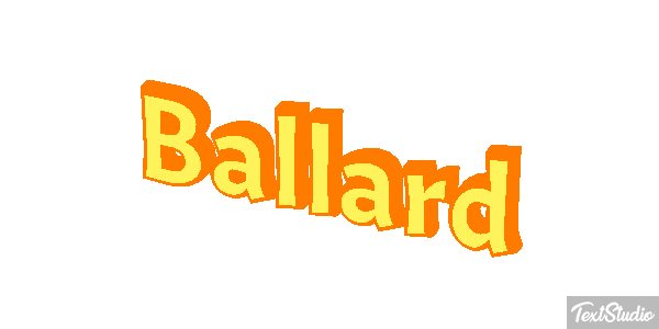 Ballard Текстовый эффект