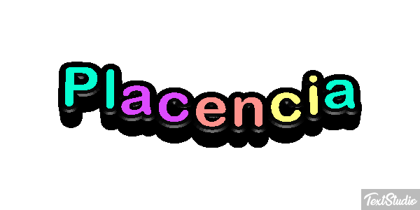 Placencia Efekt tekstowy