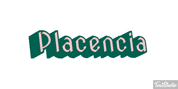 Placencia Efekt tekstowy
