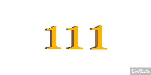 111 Effetto testo