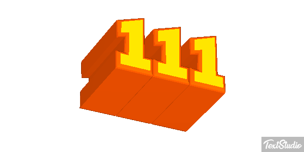 111 Effetto testo
