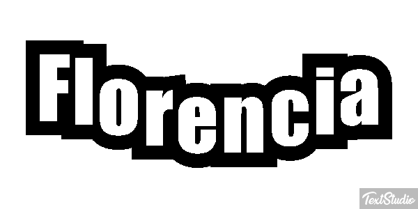 Florencia テキスト効果