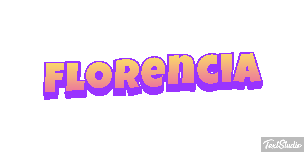 Florencia テキスト効果