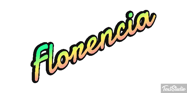 Florencia テキスト効果