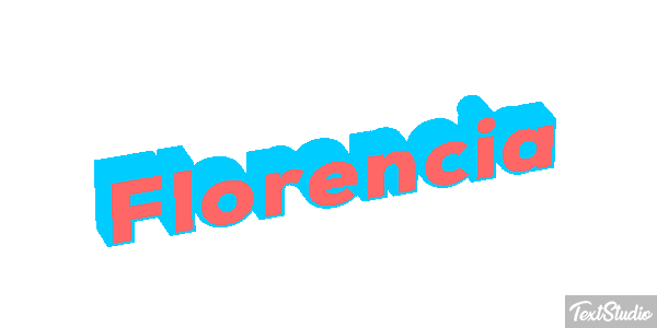 Florencia テキスト効果