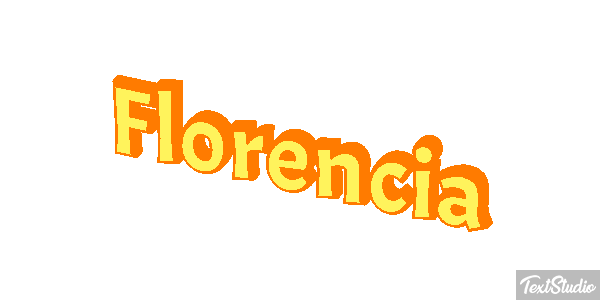 Florencia テキスト効果
