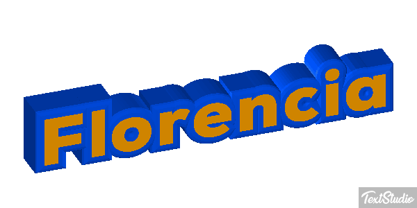 Florencia テキスト効果