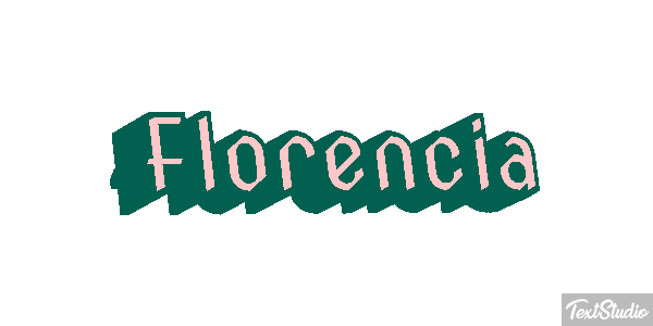 Florencia テキスト効果