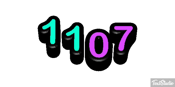 1107 Effetto testo