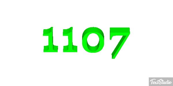 1107 Effetto testo