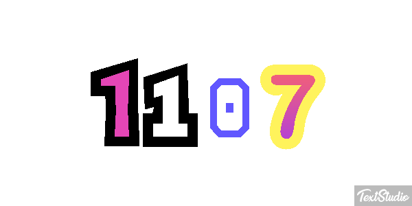 1107 Effetto testo
