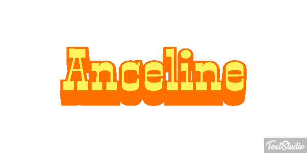 Anceline Effetto testo