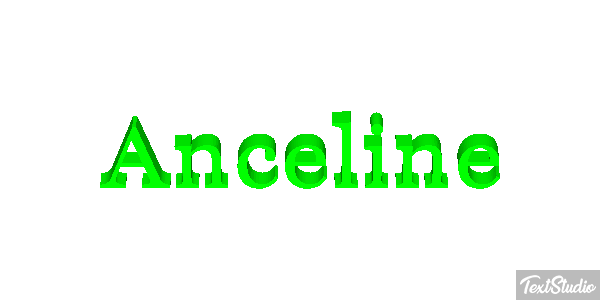 Anceline Effetto testo