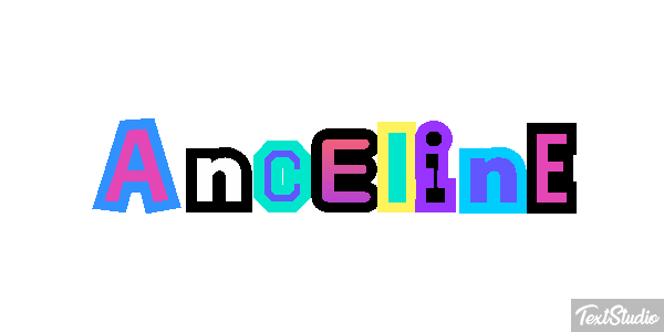 Anceline Effetto testo
