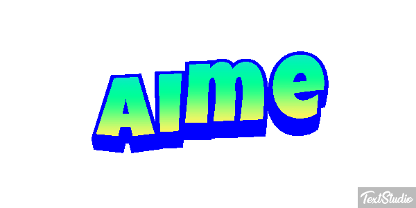 Aimé Efekt tekstowy