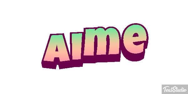 Aimé Efekt tekstowy
