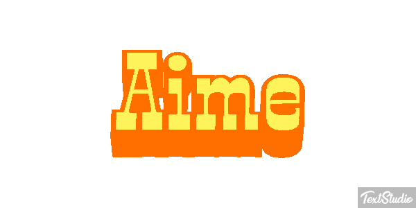 Aimé Efekt tekstowy