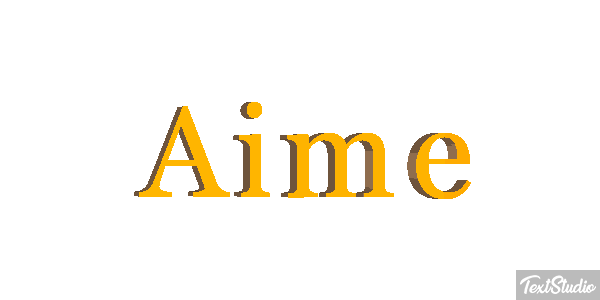 Aimé Efekt tekstowy