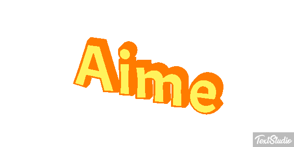 Aimé Efekt tekstowy