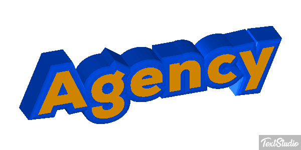 Agency Text effect