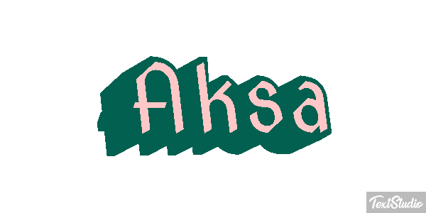 Aksa Effet de texte