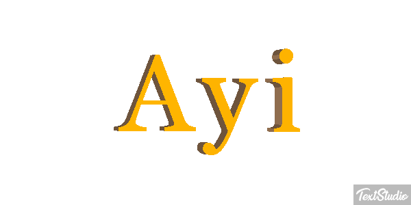 Ayı Texteffekt