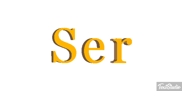 Ser Texteffekt
