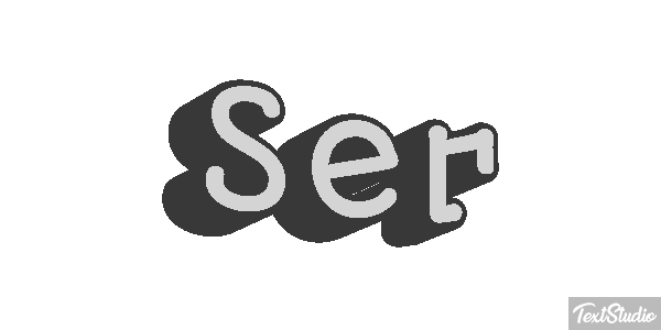 Ser Texteffekt