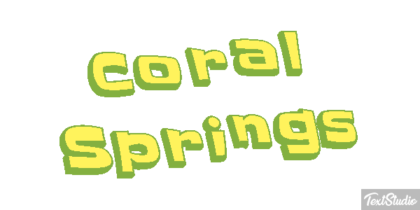 Coral Springs Effetto testo