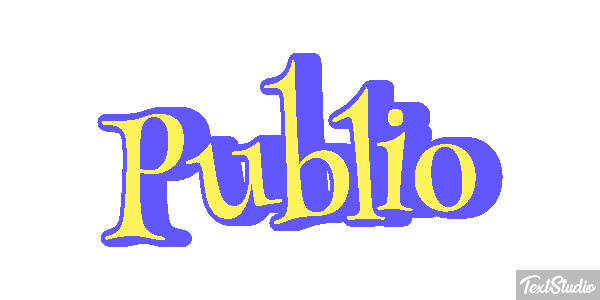 Publio Effetto testo