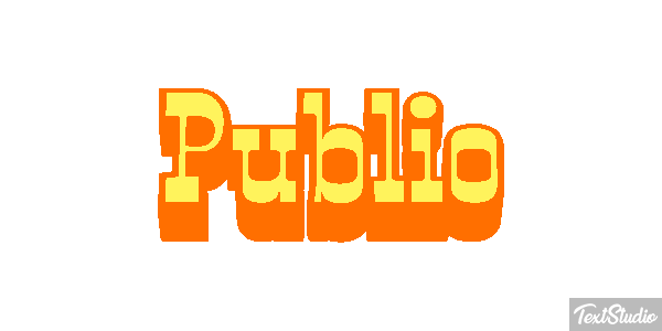 Publio Effetto testo