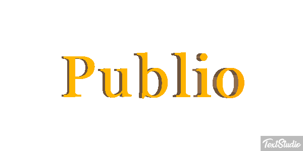 Publio Effetto testo