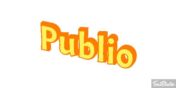 Publio Effetto testo