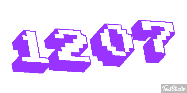 1207 Text effect