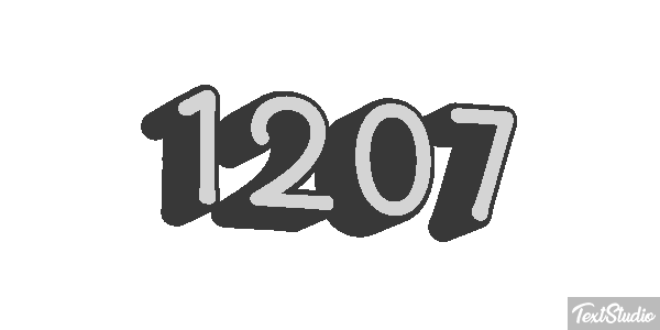 1207 Text effect