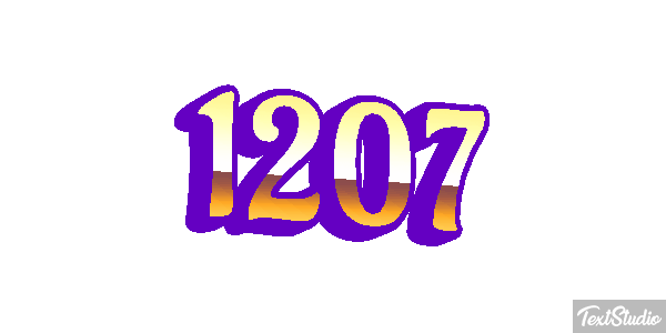 1207 Text effect