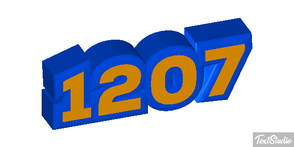 1207 Text effect