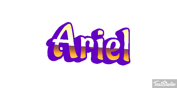 Ariel テキスト効果