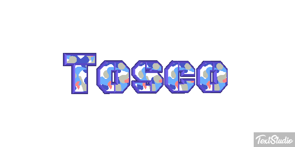 Tosco Текстовый эффект